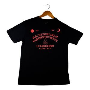 Ouija Board T Shirt Halloween Black Magic Witch Witchcraft Spells ESP Gothic M